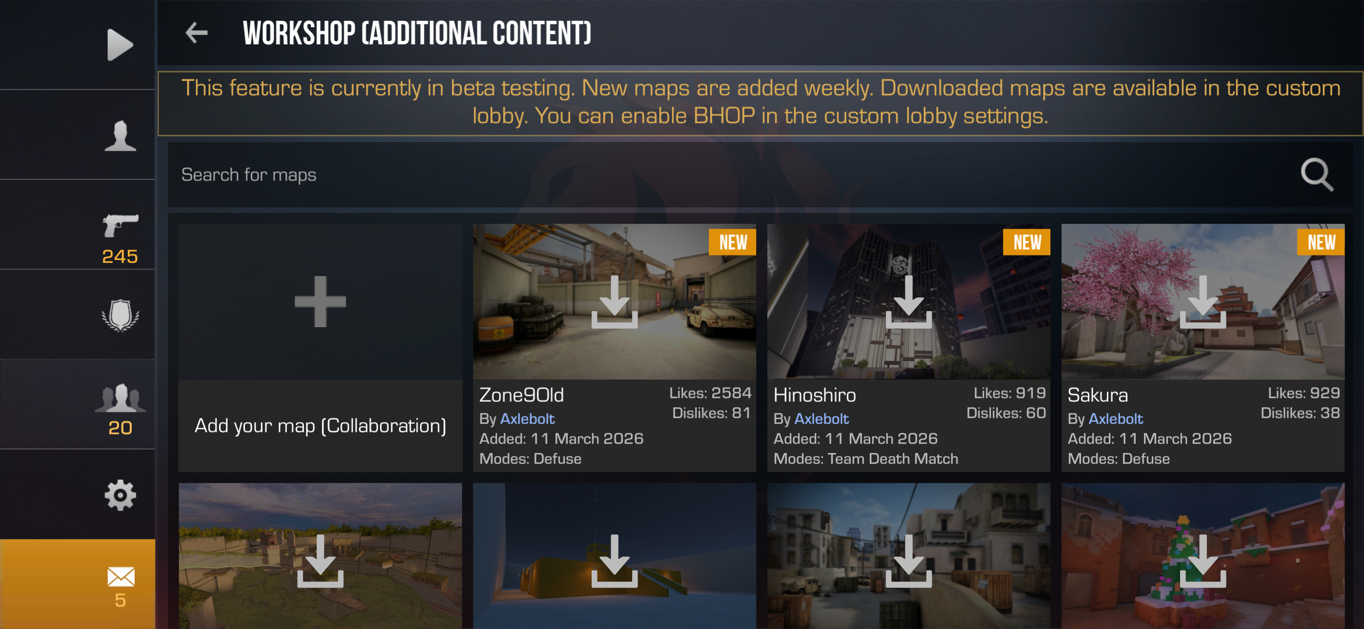 Workshop Screenshot